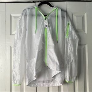 BRAND NEW Forever 21 Neon Anorak